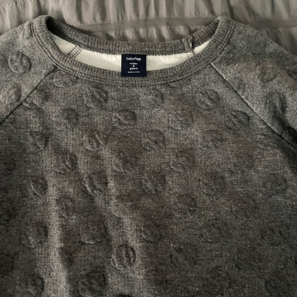 Baby gap long grey sweater dress 4t - Picture 2 of 2